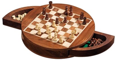 Philos Schaak Kassette rond