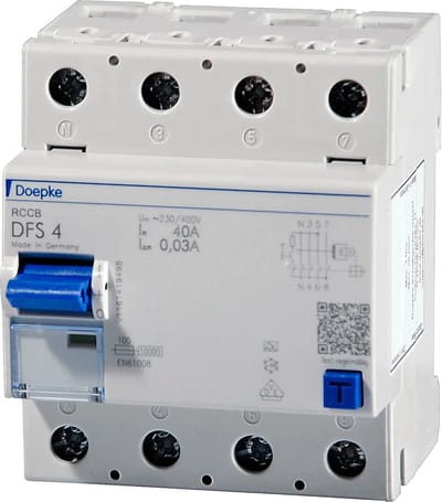 Doepke 09134901 Aardlekschakelaar A 0.03 A
