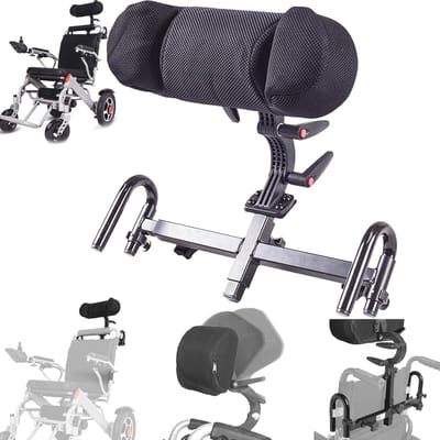Verstelbare hoofdkussen voor rolstoelen - Neksteun met maximale comfort en ondersteuning