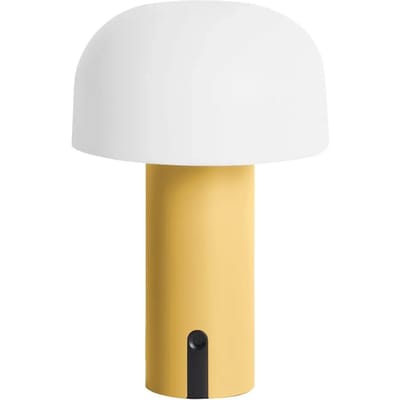 Leitmotiv Tafellamp Luca Led - Geel - Ø15cm - Scandinavisch