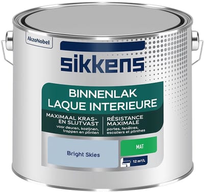 Sikkens - Binnenlak Mat - Bright Skies - Mengverf - 2,5 L