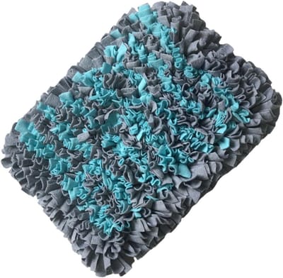 Honden Snuffelmat - Voedingsmat Puzzel - Hond Trainen - Zelfontworpen Schuilplaats - 52 x 40 cm - Blauw