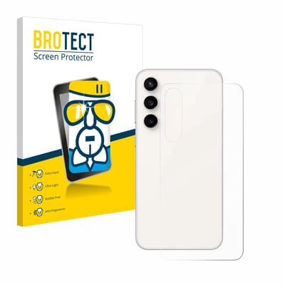 Screenprotector voor Samsung Galaxy S23 FE (Achterkant) Beschermglas transparant