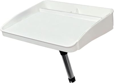 Aas en tafelnet - Visaccessoire - Bootvissen - Duurzaam polypropyleen - 460 x 375 mm - Wit