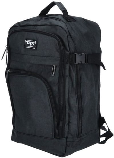 ATTREZZO® Rugtas - Reistas - Handbagage - Zwart - 40 x 25 x 20cm