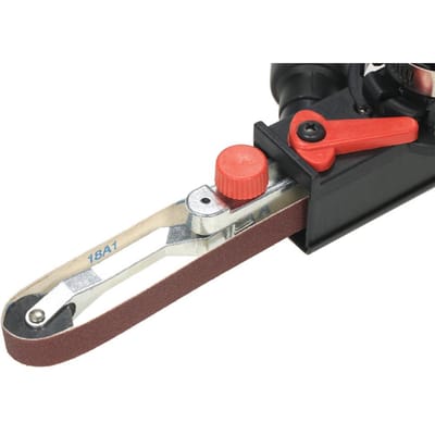 Haakse Slijper Mini Doe-het-zelf Schuurmachine Schuurband Adapter Schuurmachine Bandvijl Bandkop Schuurmachine voor 115mm 4,5  en 125mm 5 M14