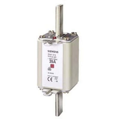 Siemens 3NA7222 Zekeringsinzetstuk Geschikt voor Zekeringsgrootte 000-4 Afmeting zekering : 2 63 A 500 V 3 stuk(s)