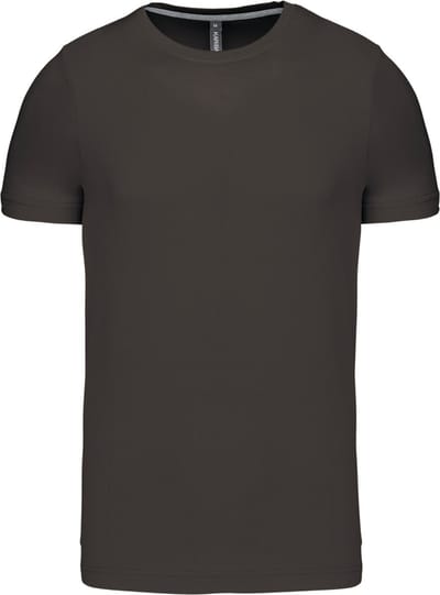 Kariban T-shirt ronde hals korte mouwen K356 - Dark Grey - L