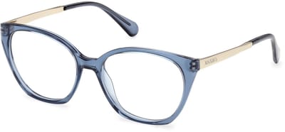 Max &co MO5200 Shiny blue 53/16/140 WOMAN Brilmonturen