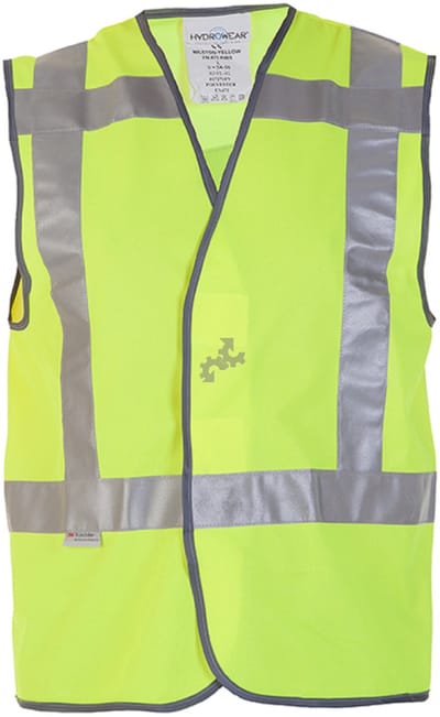 Hydrowear High-vis vest, geel 2XL - 5420011743409 | Basiskleur: Geel