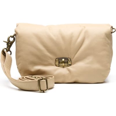 Chabo Bags - Diva Small - Schoudertas - Crossbodytas - Leer - Creme - 19 x 30 x 10 cm - 5.7 liter