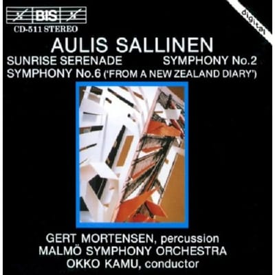 Gert Mortensen, Malmö Symphony Orchestra, Okko Kamu - Sallinen: Sunrise Serenade (1989) (CD)
