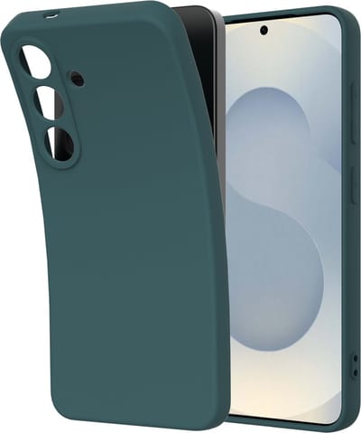 Cazy hoesje geschikt voor Samsung Galaxy S25 Hoesje - Color Backcover - Groen