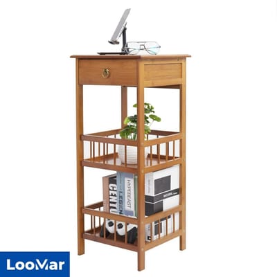 LooMar Haltafel - Side Table - Bijzettafel - Salontafel - Wandtafel - Woonkamertafel - Industrieel