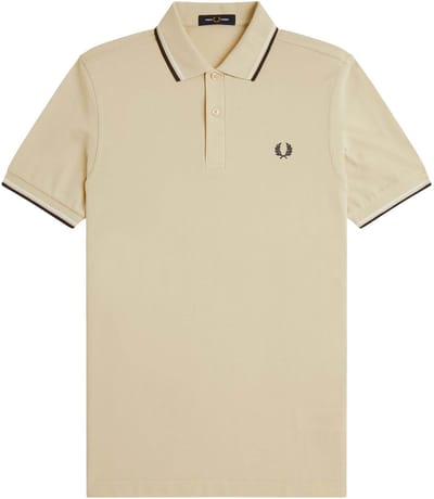 Polo Fredperry Fp Twin Tipped Fred Perry Shirt - Fashion Wear - Volwassen
