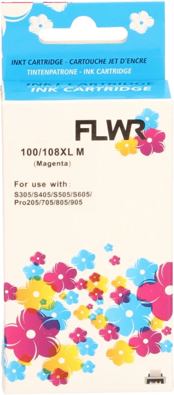 FLWR - Cartridges / Lexmark 100XL / magenta / Geschikt voor Lexmark