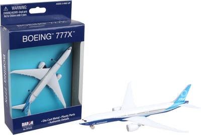 Modelvliegtuig Boeing 777X Enkel Stuks Wit