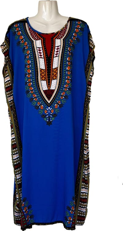Dames Jurk One Size Blauw