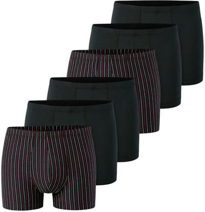 Schiesser Heren retro short / pant 6 pack 95/5 Essentials