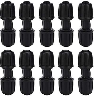 Dailygoods- Drip-systeem 10 Stuks - Tuinconnector - PE-slang - Aansluitingen - Stekkers - POM Materiaal - 100% Gloednieuw