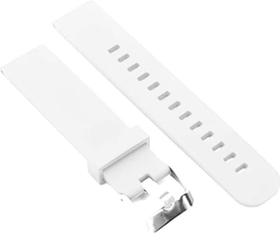 Horlogeband van Siliconen voor Xiaomi Huami Amazfit Bip S | 20 mm | Horloge Band - Horlogebandjes | Wit