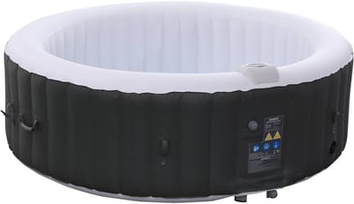 AREBOS Hottub voor Innen en Buiten - 6 Persoons - 130 Luchtstralen - 208 cm - 1000L - Opblaasbaar Bubbelbad Massage