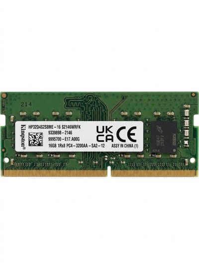 Kingston 16GB DDR4 3200MHz SODIMM - HP32D4S28ME