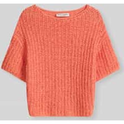 relaxed fit trui van katoenmix