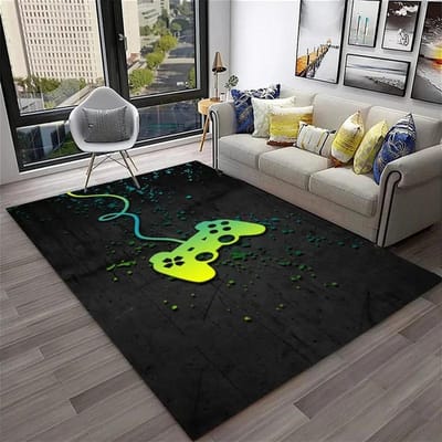 Gamerkleden voor Slaapkamer Speelkamer Jongens Tiener Spel Gamepad Tapijt Badkamer Keuken Woonkamer Vloermat Huisdecoratie Antislip Deurmat 40x60cm 16x24 inch