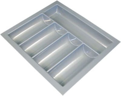 Bestekindeling 39x48 cm Vario kleur Zilvergrijs