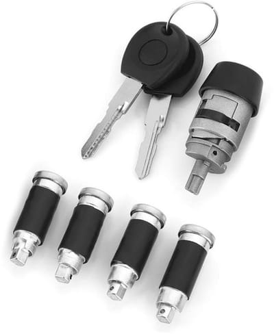 Allecto - Auto Deurslot Reparatie Kit - Hoogwaardige Sleutel - Voor