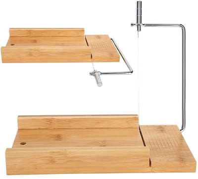 Dailygoods- Zeepsnijder Professioneel - Multifunctionele Snijmachine - Snijgereedschap voor Zeep - Handgreepaccessoires - 260 x 220 x 30 mm - Snijden van 0,5-5 cm Dikte