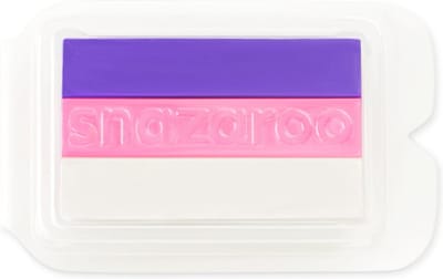 Snazaroo 1117001 Split Cake Floral 3 Kleuren Schminkverf – Paars Roze Wit Face Paint, huidvriendelijk & afwasbaar