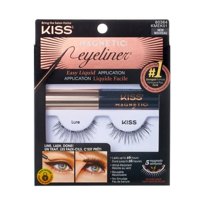 Kiss Wimpers Magnetic Eyeliner & Lash Kit - Wimperextensions - Lashes - Nep Wimpers - Lure