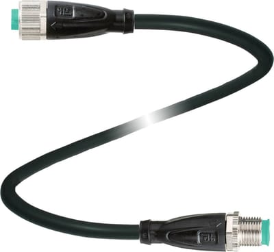Pepperl+Fuchs 217476 Sensor/actuator connector, geassembleerd Aantal polen: 3, 3 1.5 m 1 stuk(s)