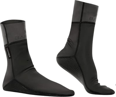 Bare ExoWear Socks Long - Volwassenen - Zwart - S/M