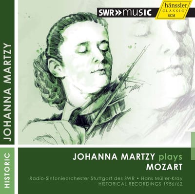 Johanna Martzy, Radio-Sinfonieorchester Stuttgart des SWR, Hans Müller-Kray - Johanna Martzy Plays Mozart (Historical Recordings 1956-62) (CD)