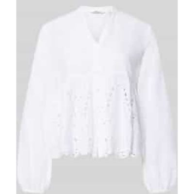 regular fit blouse van puur katoen model 'DEWINA'