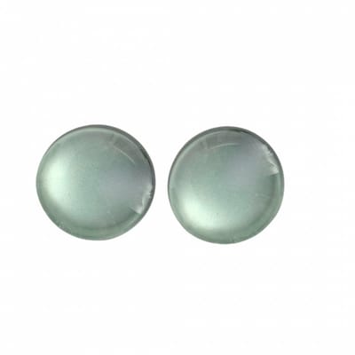 Clip oorbellen -grijs- 18 mm-Charme Bijoux