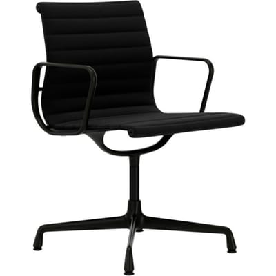 Vitra - Aluminium Chair - EA 104 - diepzwart - Hopsak - zwart