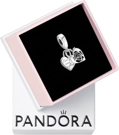 Rosé Zilveren Bedelarmbanden en Charms Collectie