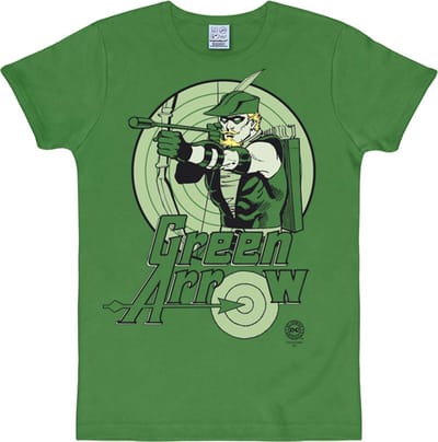 Logoshirt T-Shirt Green Arrow