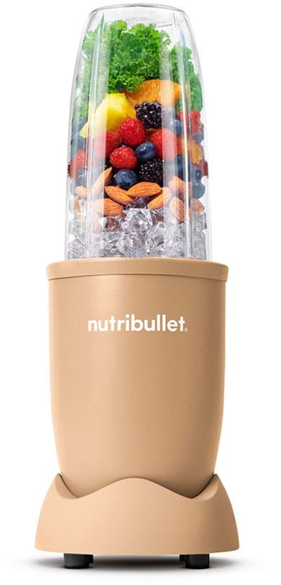Nutribullet Pro Blender - 900 Watt - Incl. Mixing Accessoires - Incl. 900 ml Tritan Drinkbeker - BPA- en BPS-vrij - Beige