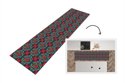 Keukenloper - Loper keuken - Patronen - Indonesisch - Ornament - 200x50 cm - Keukenloper vinyl