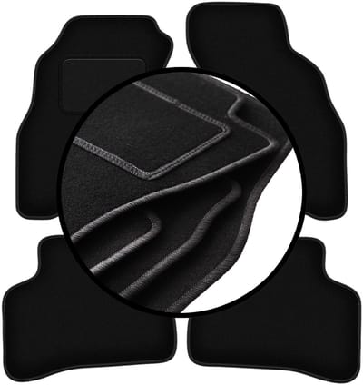 Complete set veloursmatten voor: Hyundai Accent I (X-3) sedan (1994-2000)