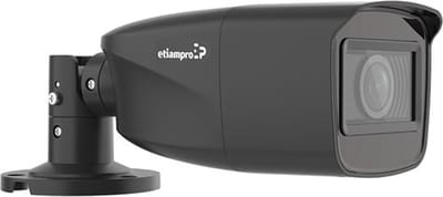 EtiamPro Bewakingscamera HD - CCTV - Cilindrisch - Varifocaal - Met nachtzicht tot 70m - 1080p - Voor binnen en buiten - Zwart
