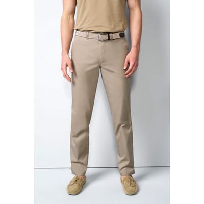 Meyer Broek M5 Chino Solid Color Ultralight Organic Cotton Blend Beige / male
