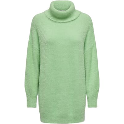 ONLY ONLPIUMO LS LOOSE ROLLNECK CC KNT Dames Trui - Absinthe Green