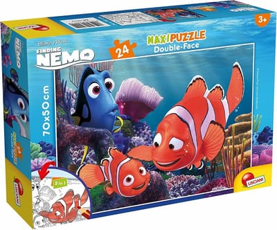 Lisciani - Nemo - Double face - Puzzel Maxifloor - 24 stukjes