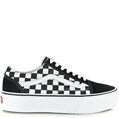Vans Ua Old Skool Platform Sneakers - Dames - Zwart